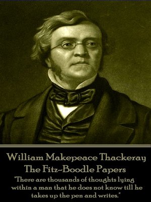 cover image of The Fitz-Boodle Papers